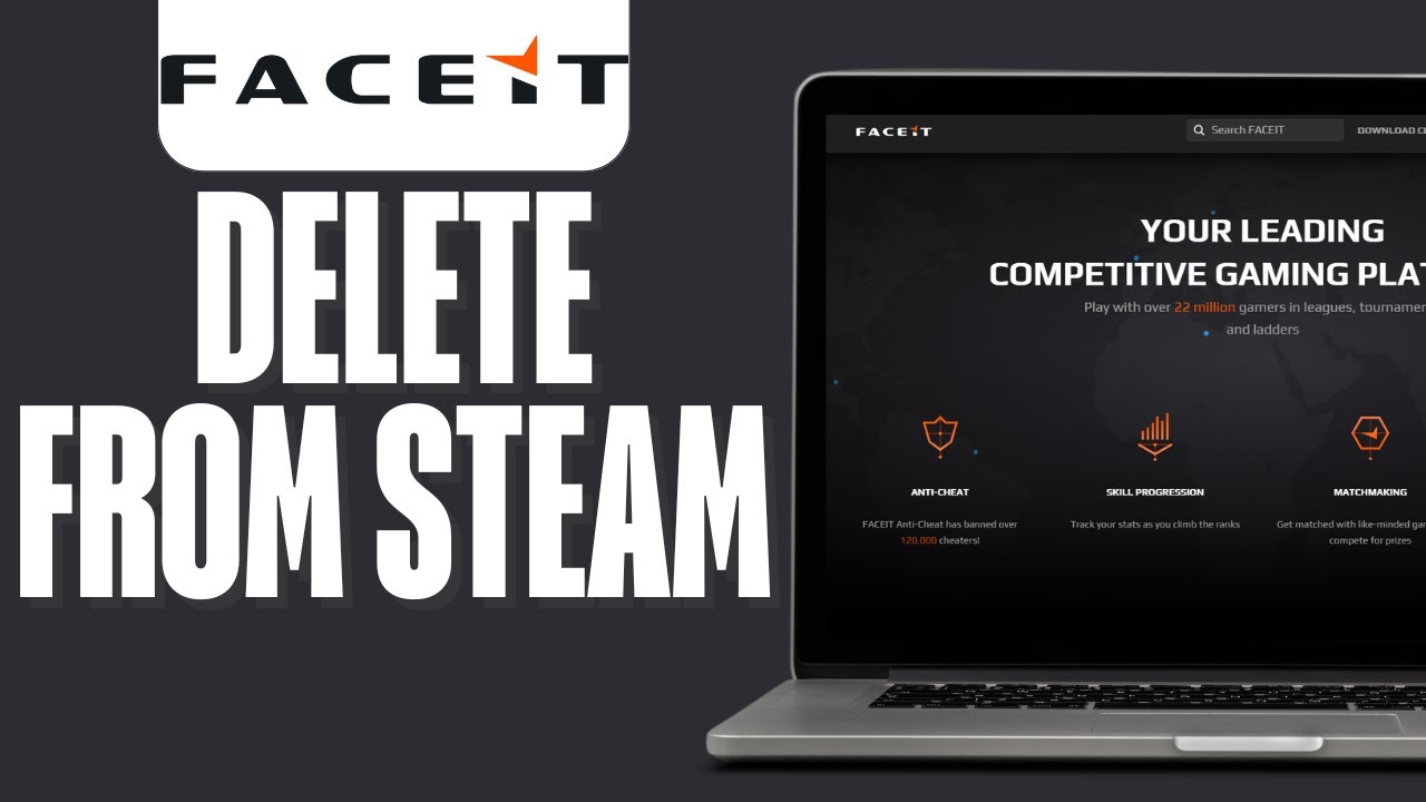How To Delete FaceIt Account From Steam (Faceit Tutorial)