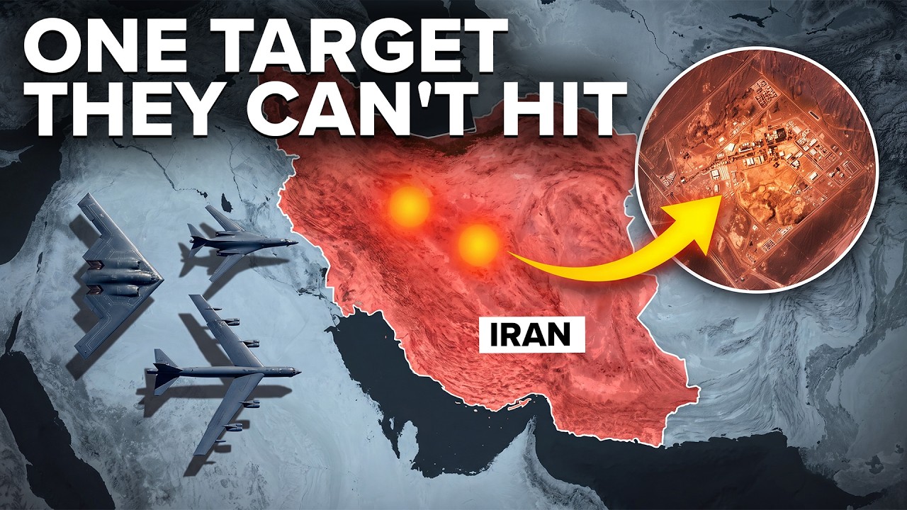 Why Does Iran's New Nuclear Bunker Take So Many Aircraft to Hit?