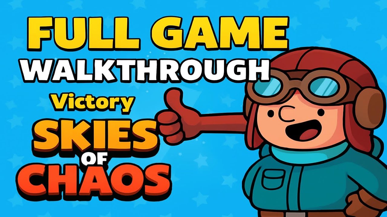 Skies of Chaos | ПОЛНОЕ ПРОХОЖДЕНИЕ, Геймплей, Без Комментариев, Android