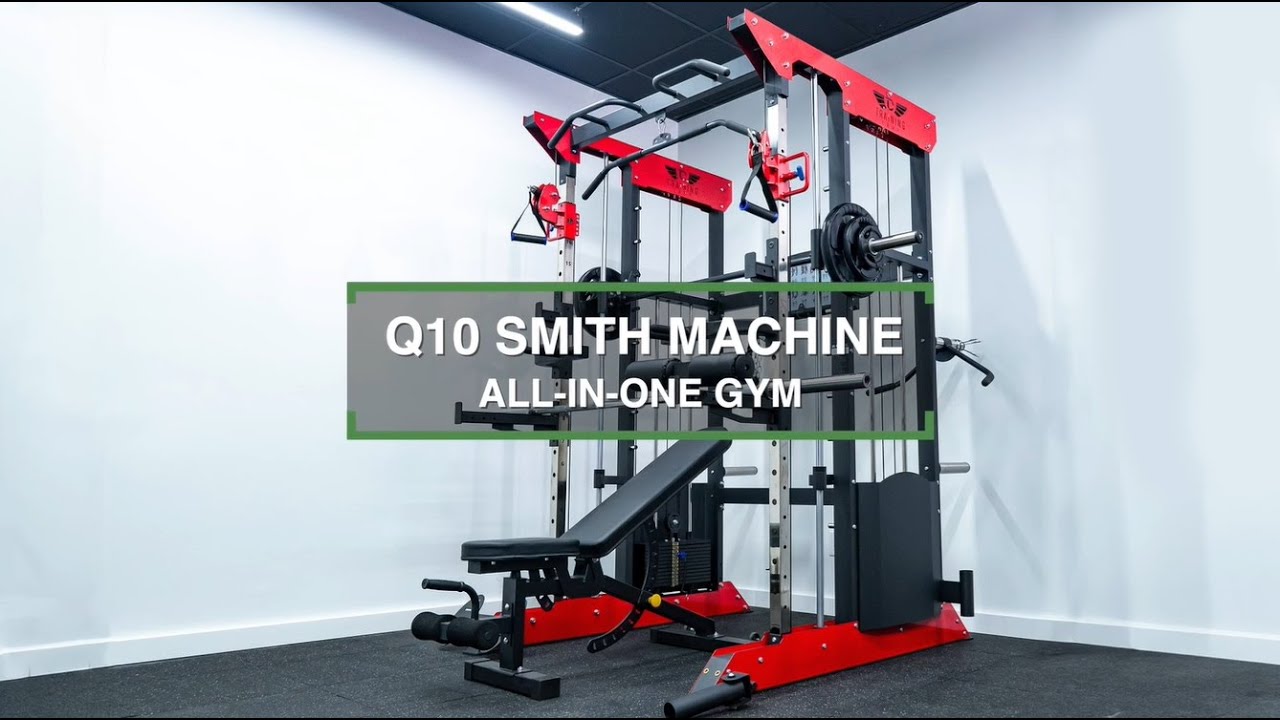 Training Camp Q10 Smith Machine All In One Home Gym