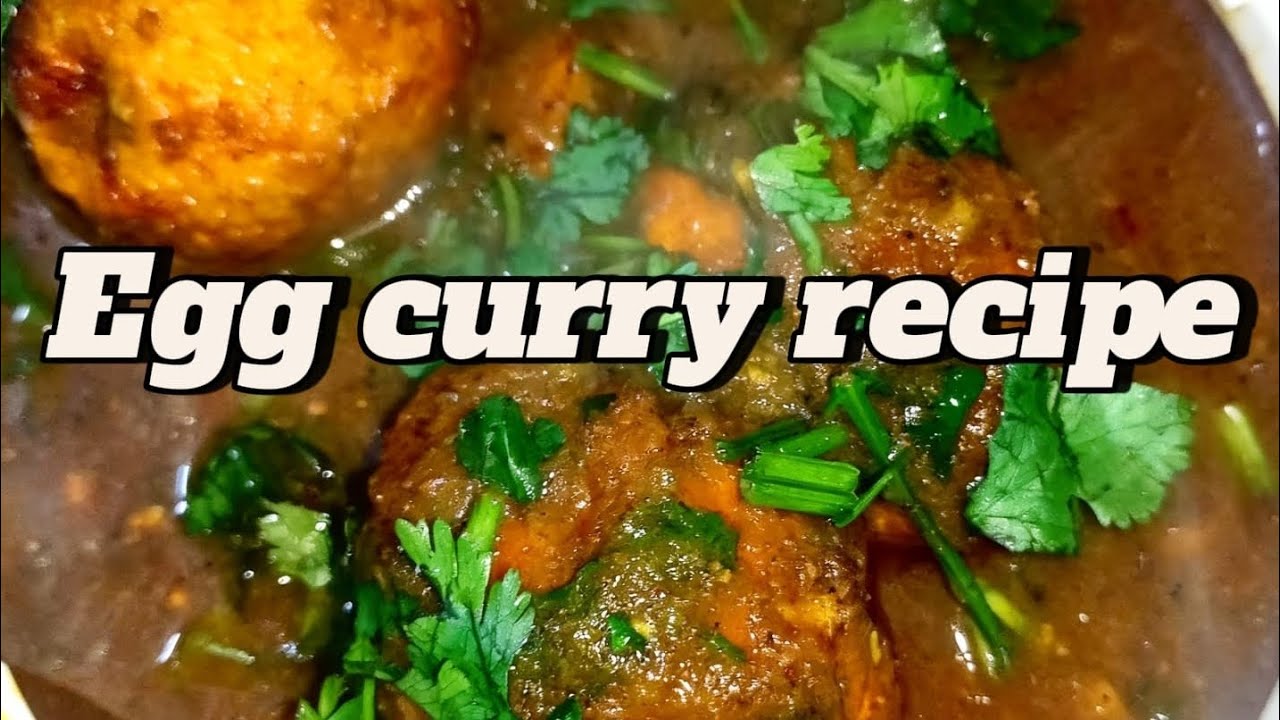 EGG CURRY |simple recipe|