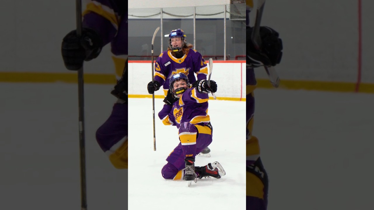 RJ Celebrini plays hero scoring the game winner for his team in the Provincial Championship Game