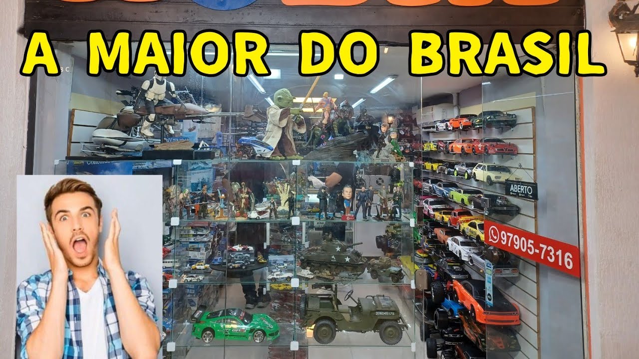 Veja a maior loja do Brasil de hobby e modelismo!