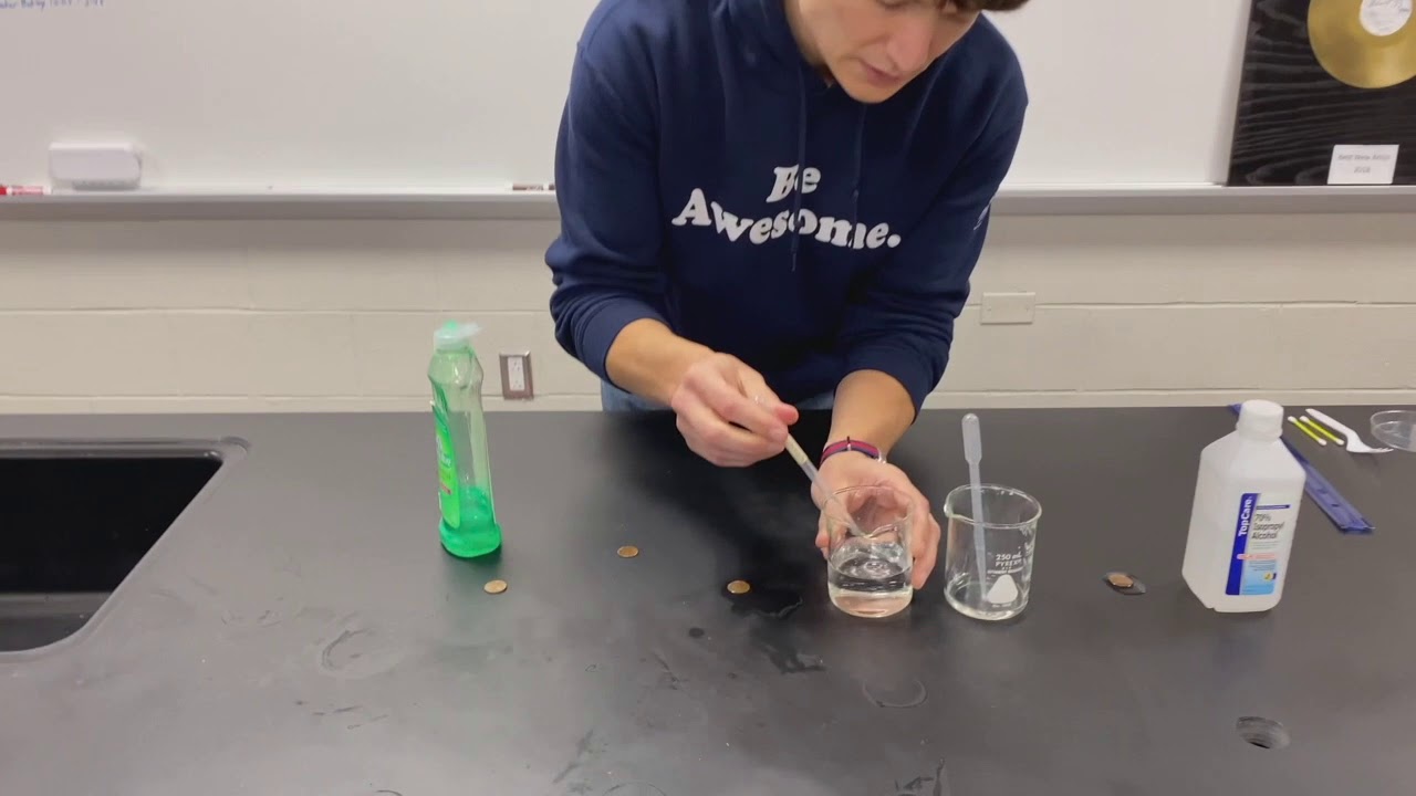 Properties of Water Experiments
