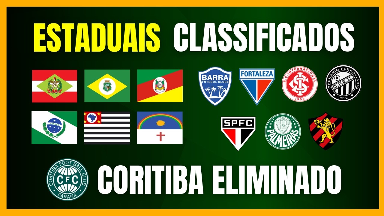 ESTADUAIS 2026 | PRIMEIROS FINALISTAS | CORITIBA ELIMINADO
