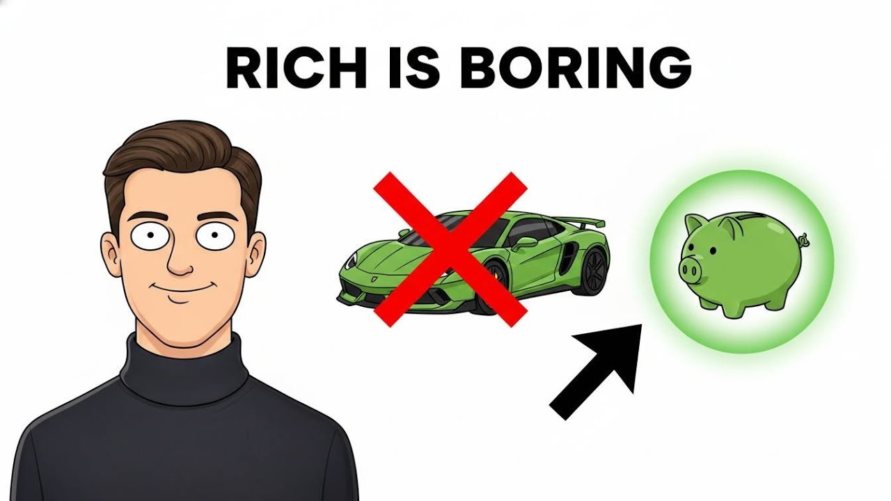 Why do rich people structure their lives around boring routines.