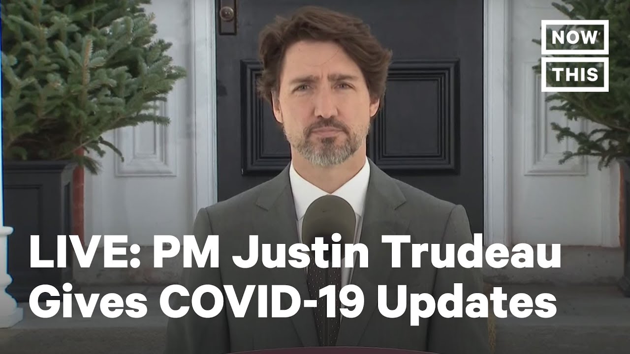 Canadian PM Justin Trudeau Gives a Coronavirus Update | LIVE | NowThis