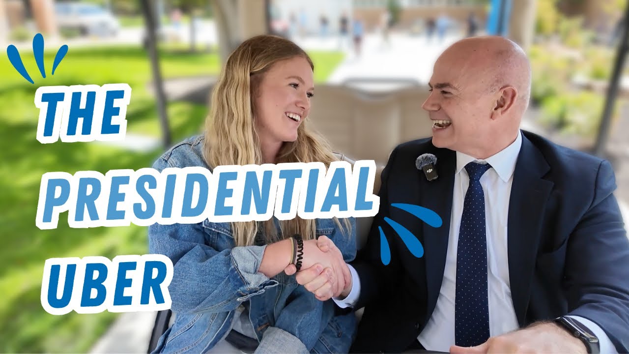Riding to Class in the Presidential Uber (Feat. President Meredith)