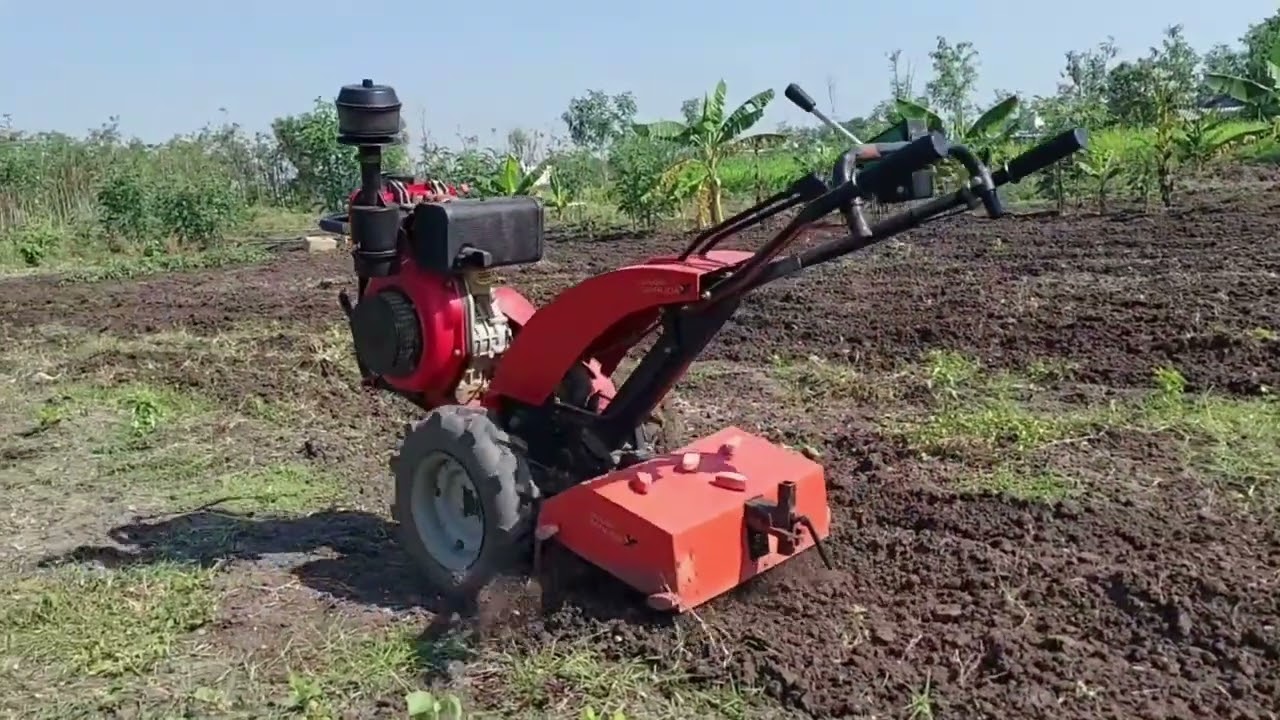 ஆட்கள் துணையின்றி ஆட்டோ மெட்டிக்கா கோடை உழவு | sharp garuda  power weeder |Agri news