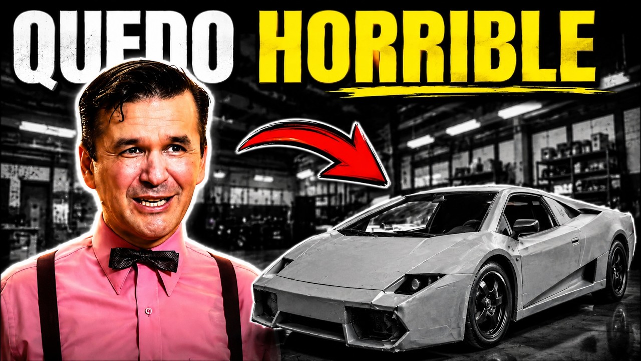 &iquest;Porque La Replica De Lamborghini DE MEXICANICOS SALIO MAL?