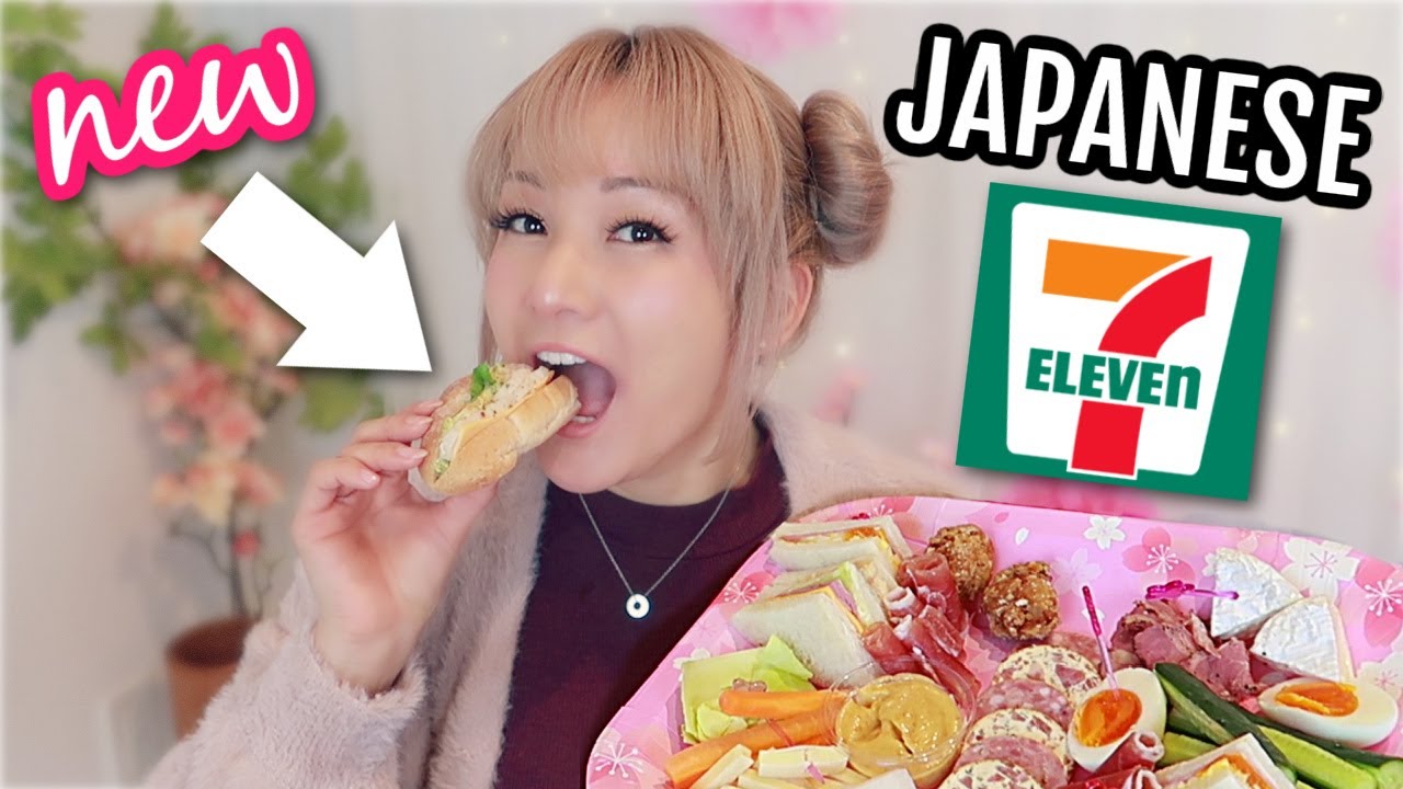 New Japanese 7 Eleven Taste Test! (Weird) Indoor Picnic Time