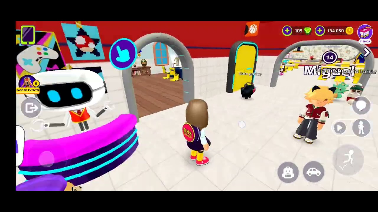 Jugando pk xd con mí hermana en la escuela 🏫🎒 