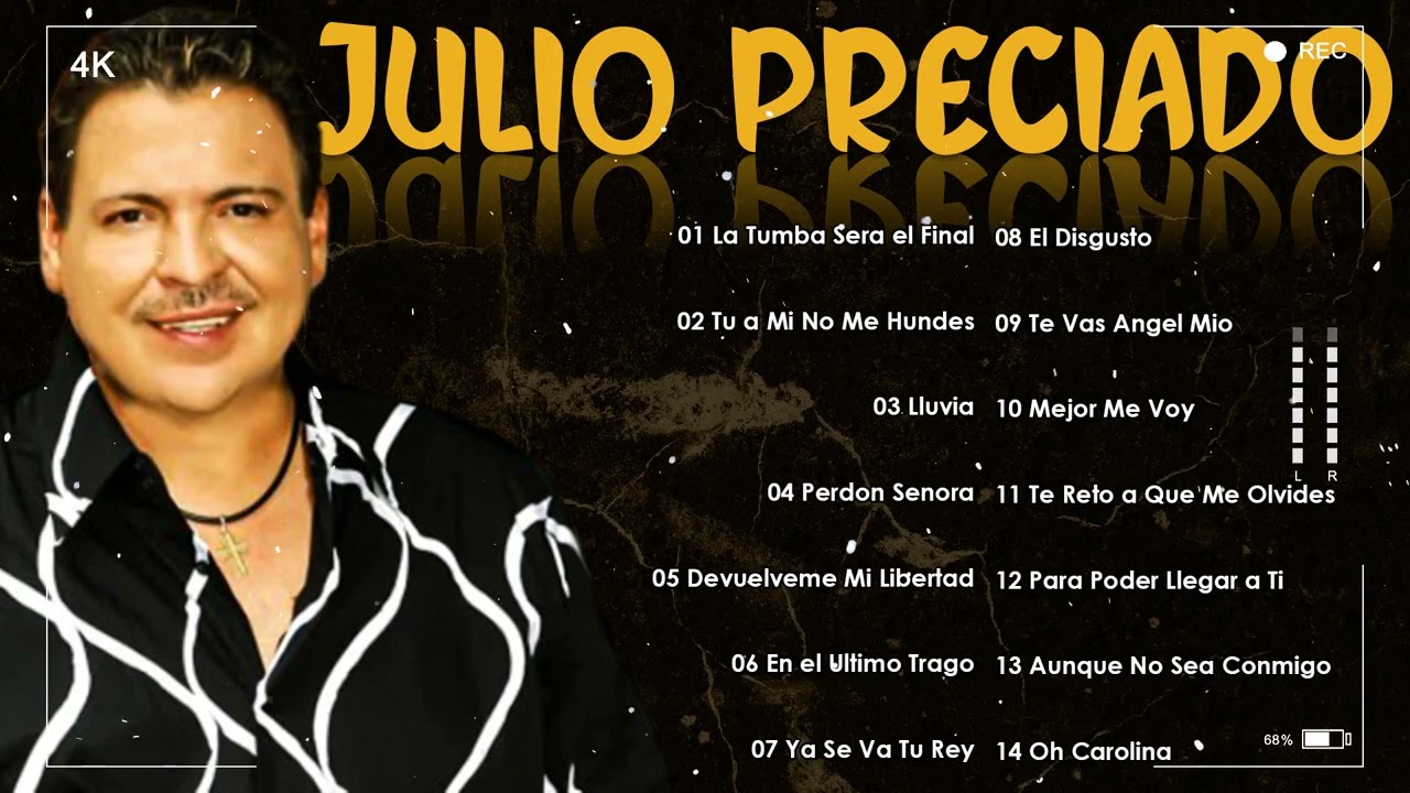 TOP 16 Julio Preciado 🏆 Los Éxitos más Grandes de El Gigante de la Banda 2026 HD 📀