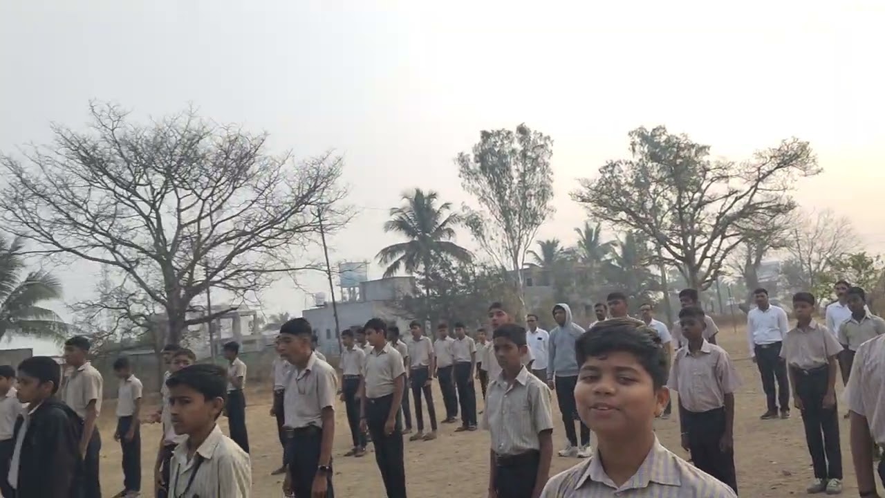 26 जानेवारी 2026- प्रजासत्ताक दिन - महाराष्ट्र गीत- हिंदकेसरी गणपतराव आंधळकर हायस्कूल आंधळी.ता.पलूस