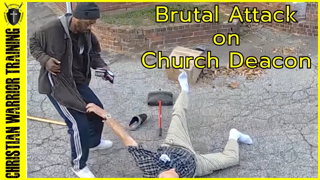Elderly Deacon Violently Attacked in Broad Daylight Caught on Camera