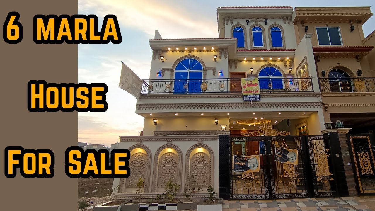 6 Marla House for sale in Al Rehman Garden phase 2 Lahore