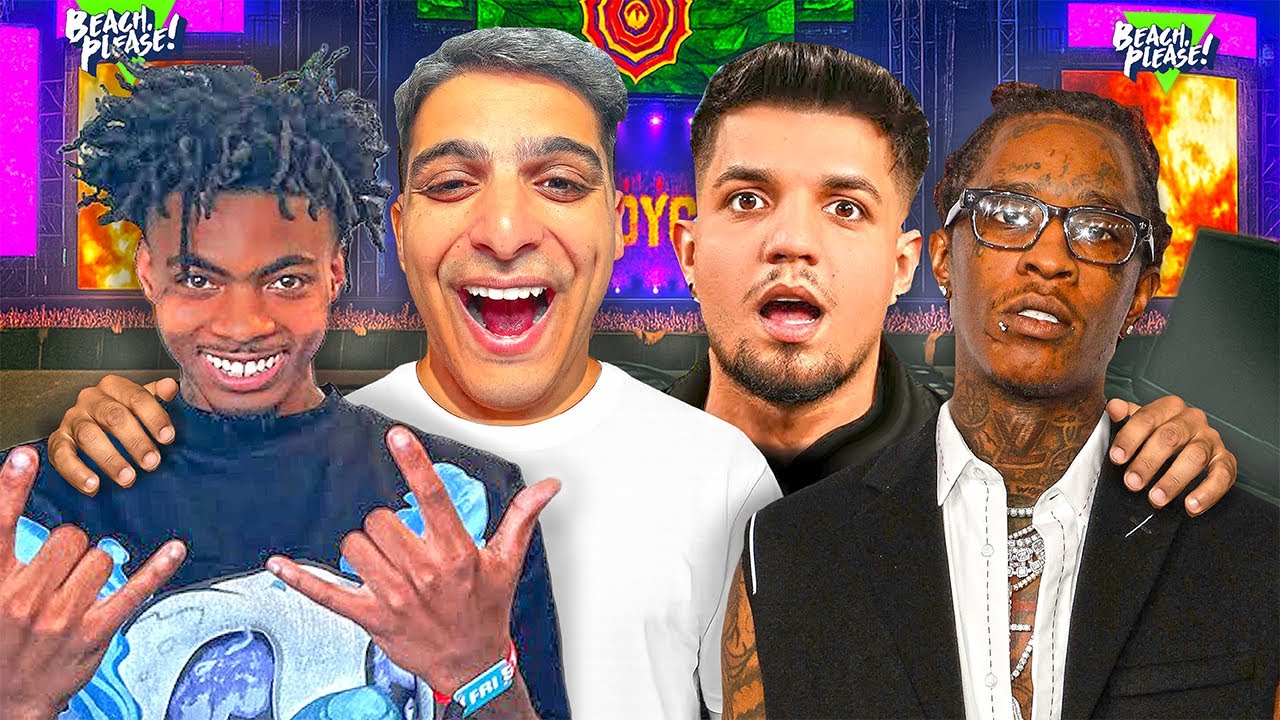 Bilet De 1$ vs 10,000$ La Beach Please cu Young Thug,LazerDim700 & Babasha