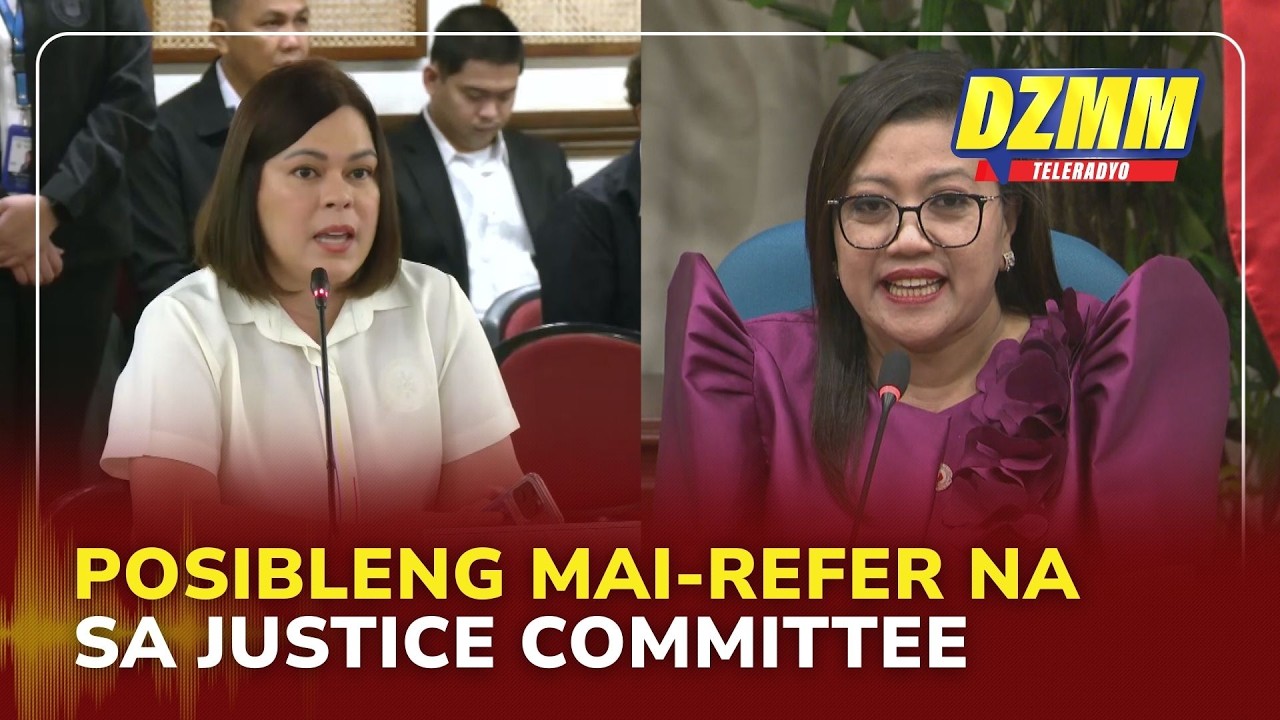 Impeachment complaints vs VP Duterte may be reffered to justice panel tomorrow | (17 February 2026)