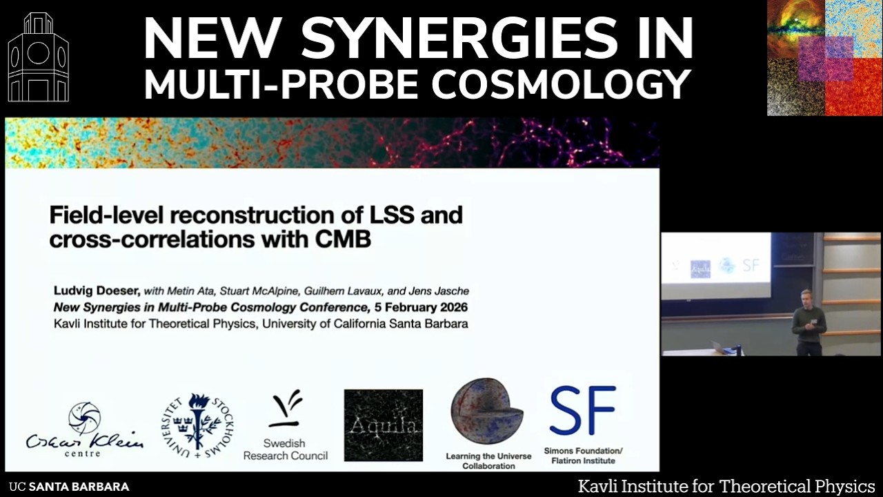 Field-level Reconstruction of LSS and Cross-Correlations with CMB | Ludvig Doeser (Stockholm U)
