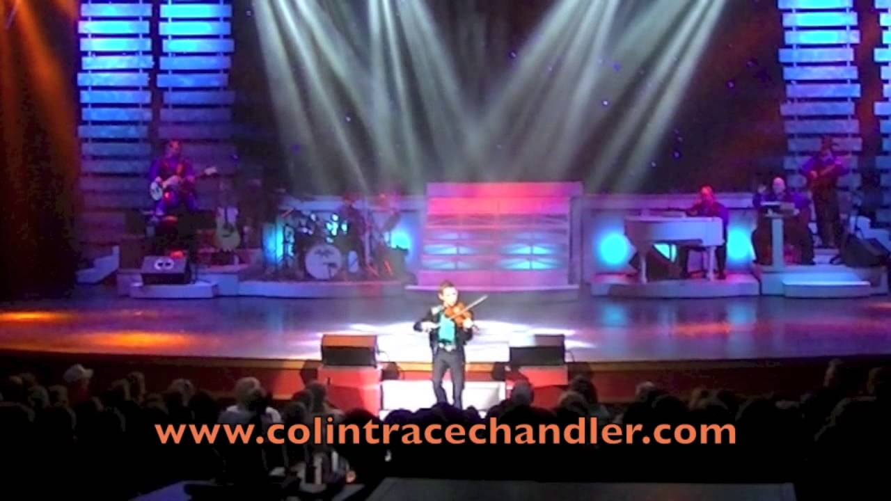 Colin Chandler plays fiddle and sings @ Country Tonite