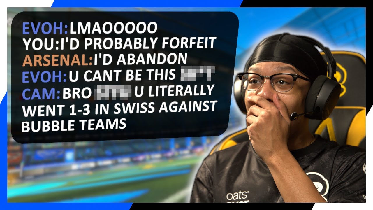 ARSENAL AND I WITNESSED THE MOST TOXIC GAME OF ROCKET LEAGUE EVER..