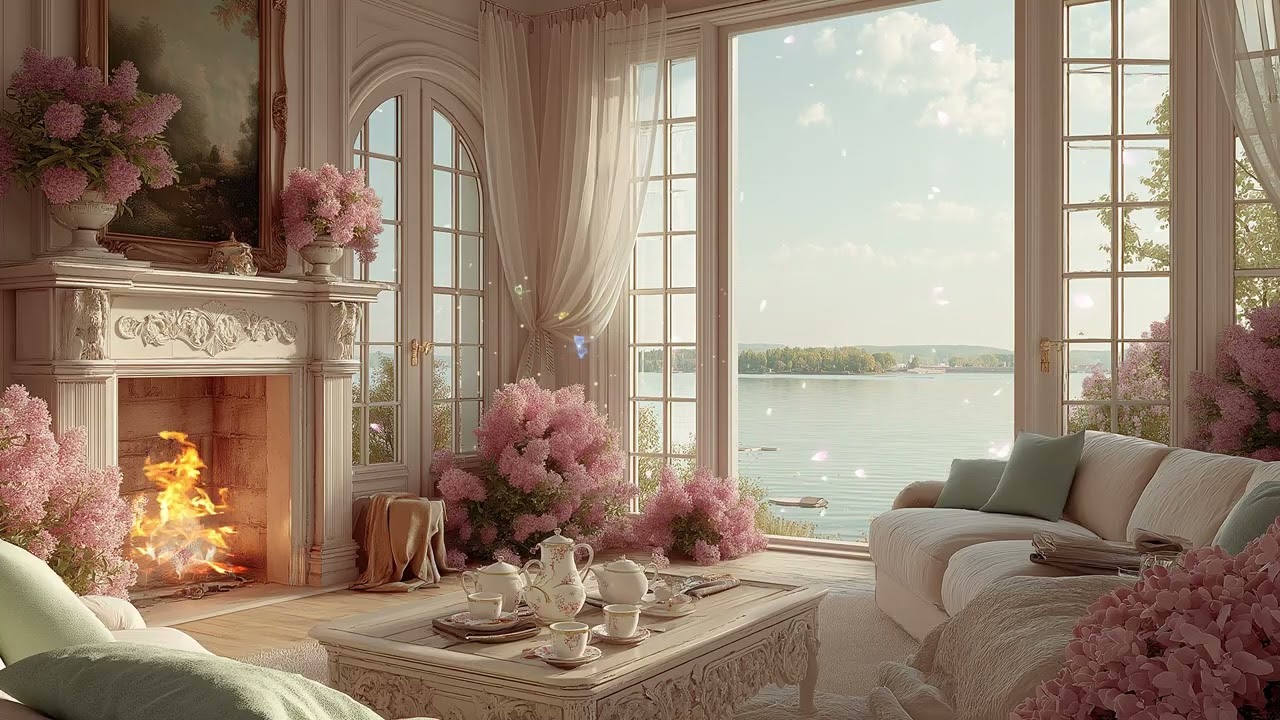 🌸 Cherry Blossom Dreams Piano | 3 Hours Soft Spring Music | Anxiety Relief Rest Sleep Study Focus