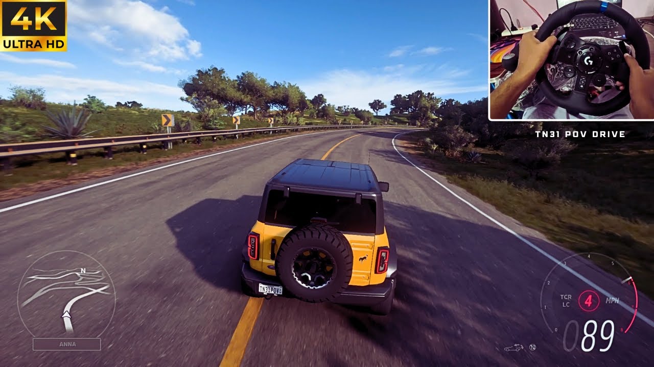 2021 Ford Bronco | Forza Horizon 5 | Logitech G923 Wheel gameplay [4k]