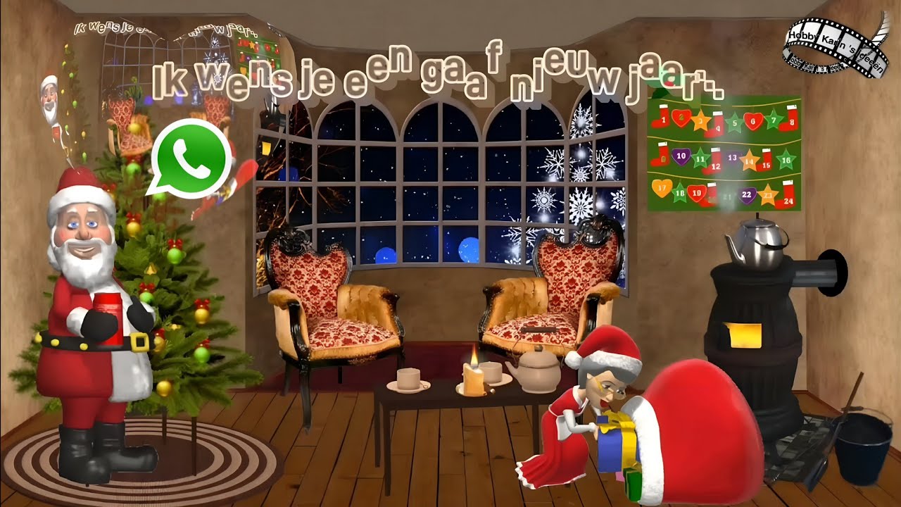 Kerstgroet via WhatsApp (2025 Edition): Animated Version