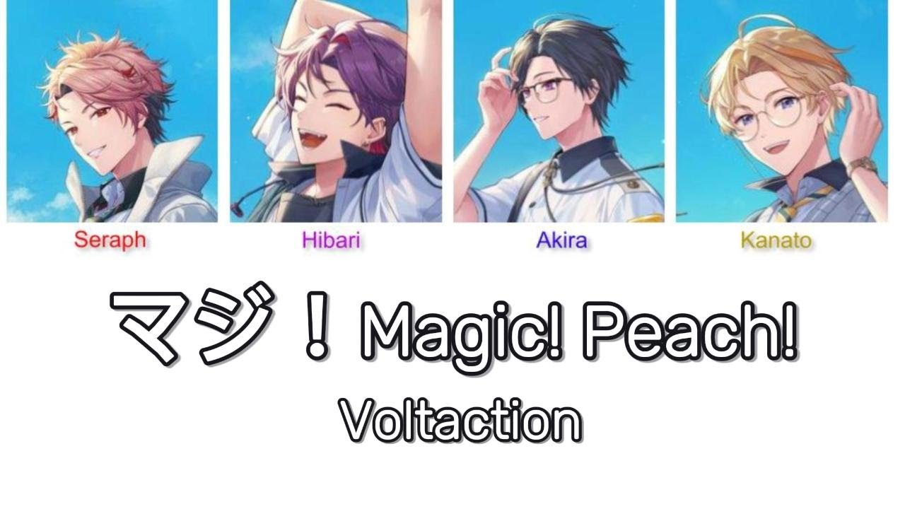 マジ！Magic! Peach! / Maji! Magic! Peach! - VOLTACTION (Color Coded Romaji Lyrics)