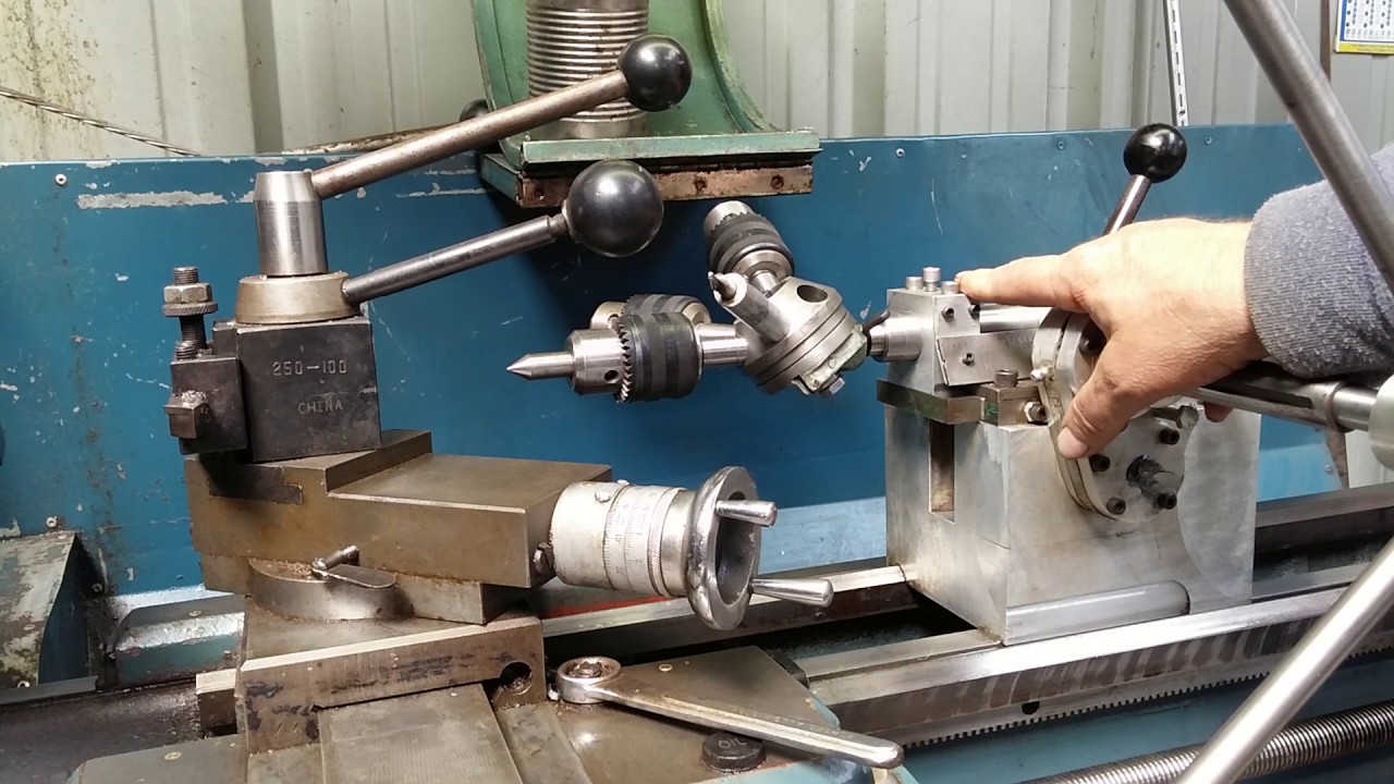 Enco Lathe Turret Tailstock DIY Long Travel