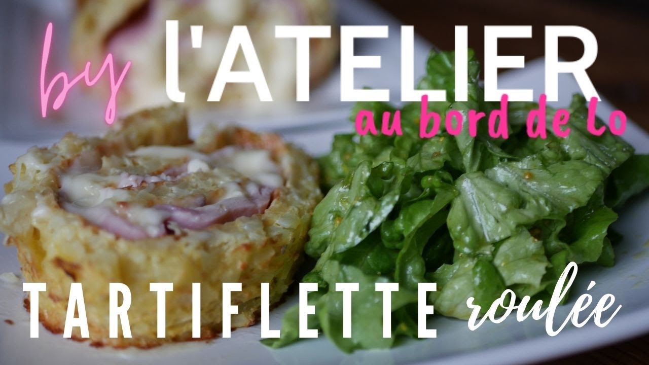 La Tartiflette roulée facile et rapide au Thermomix