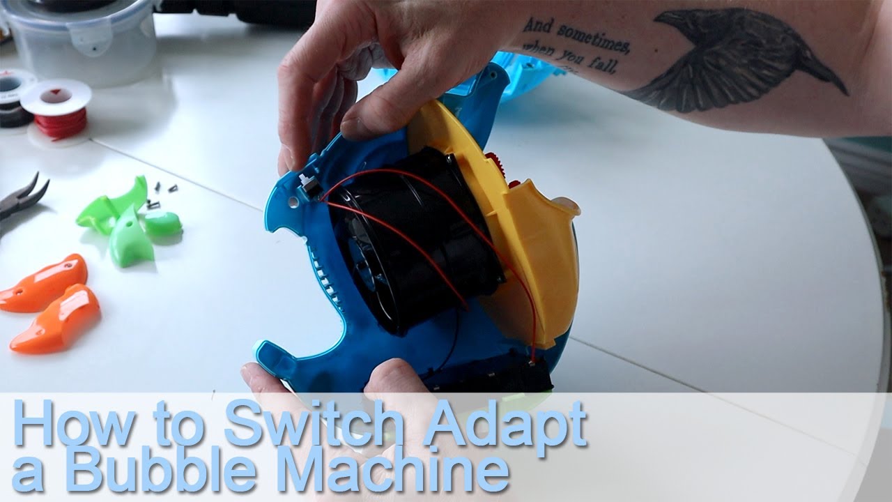 How to Switch Adapt a Bubble Machine for my Special Needs Daughter