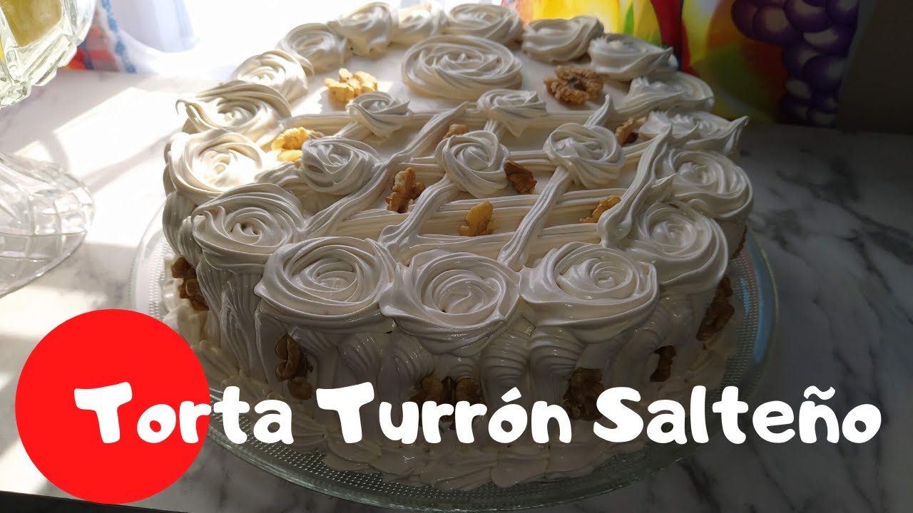 TORTA TURRÓN SALTEÑO 🎂🍰😋