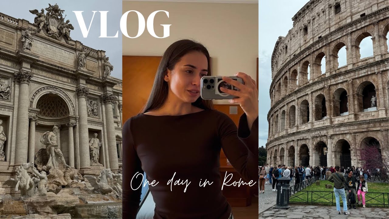 VLOG: сбылась мечта | гуляю по Риму 🇮🇹, пассажирка довела до слез...