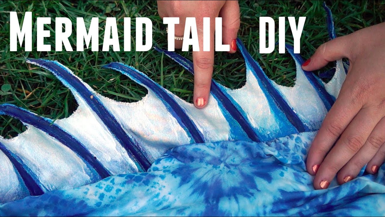 How to make a mermaid tail DIY