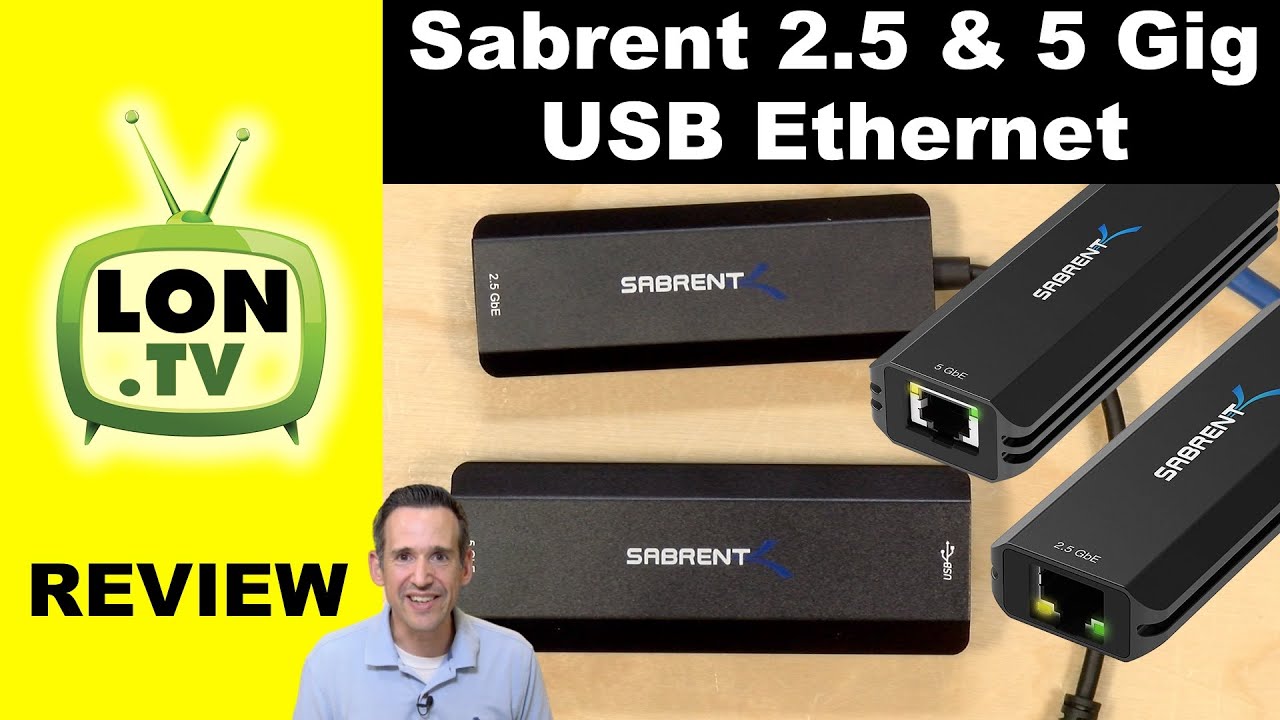 Обзор USB Ethernet-адаптеров Sabrent 2.5 и 5 Гбит
