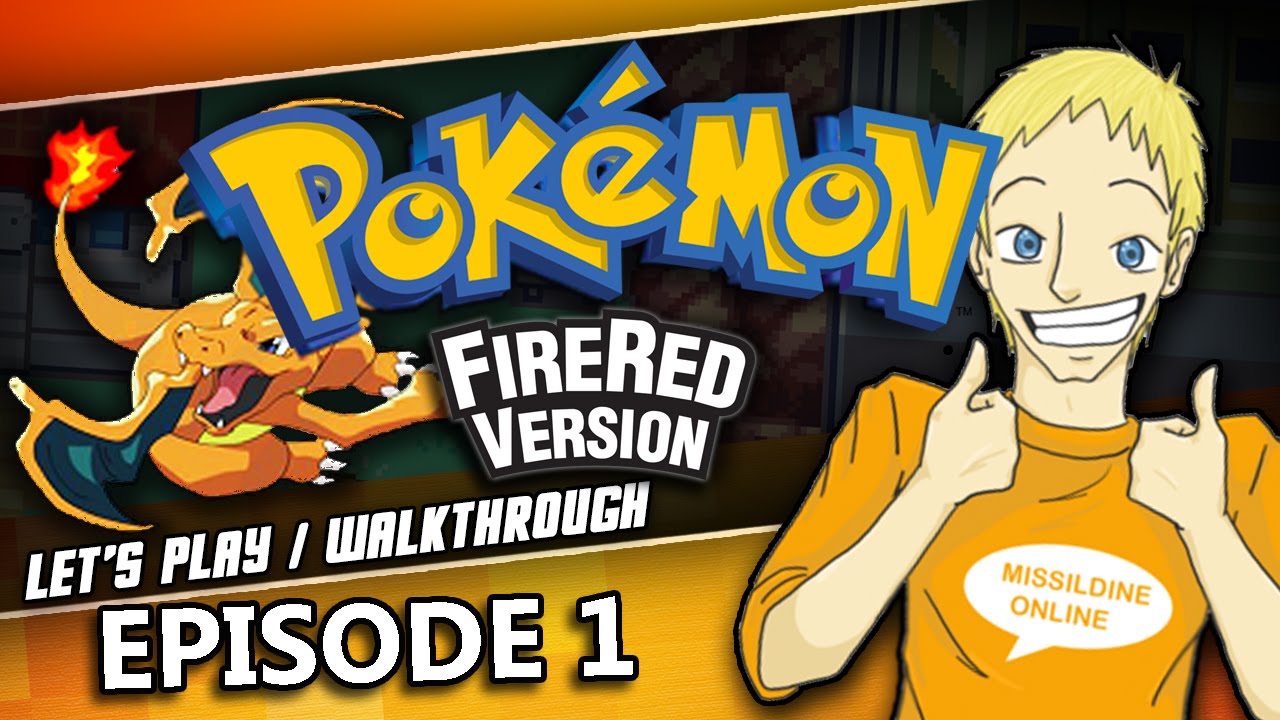 Let's Play Pokemon Fire Red & Leaf Green Walkthrough | Episode 1 | Choosing a Starter!