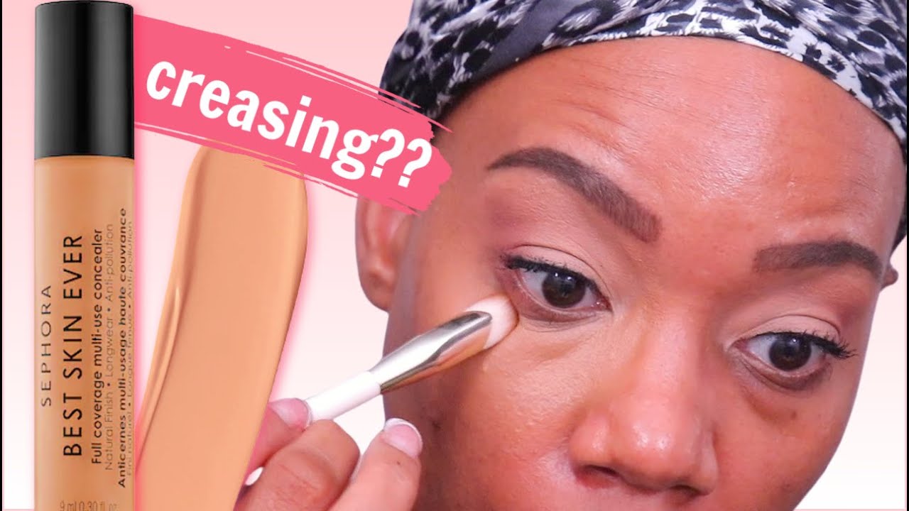Sephora Best Skin Ever Concealer tested on under eye darkness and wrinkles