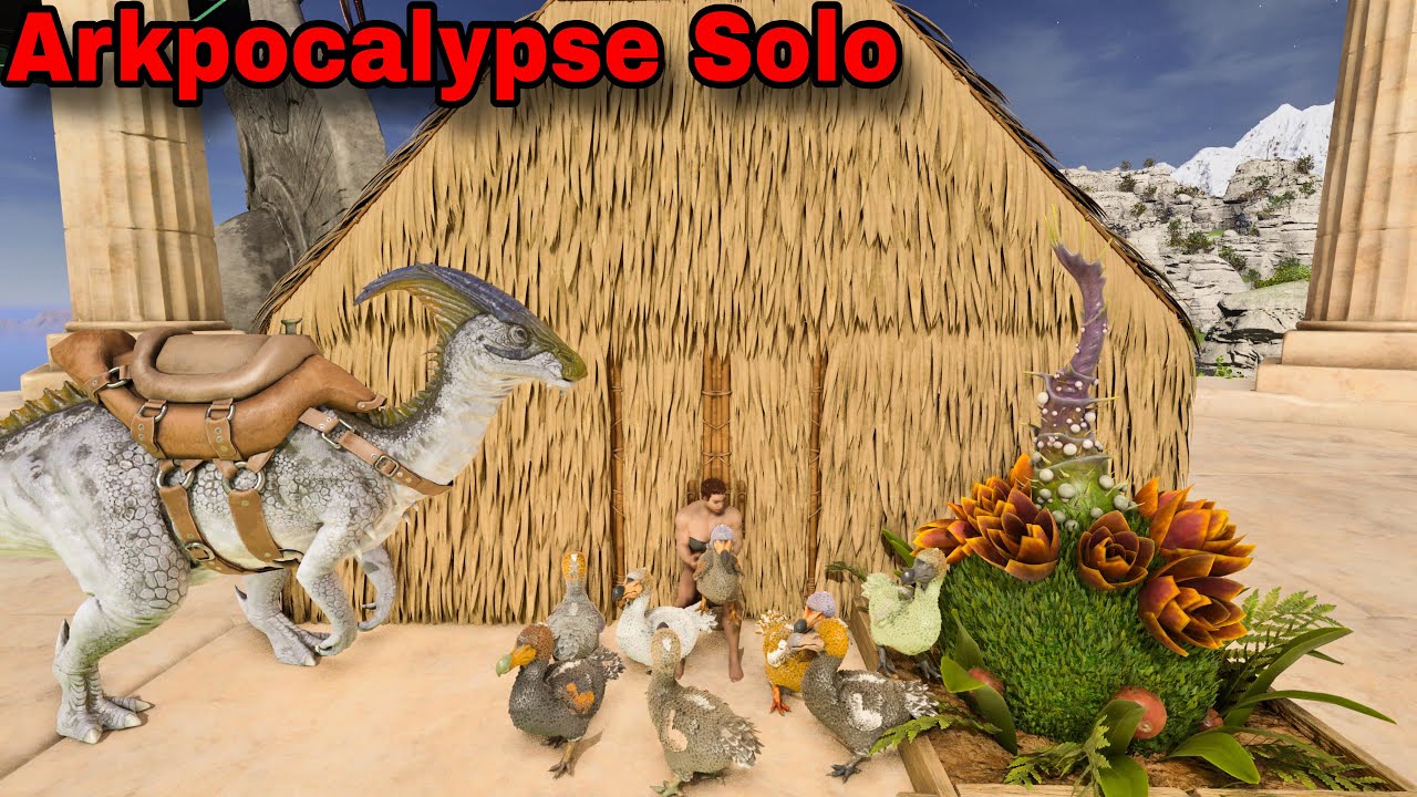Can a PVE Player Survive ARKpocalypse Solo? | Arkpoc #1