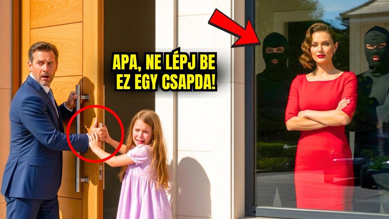„NE MENJ BE A HÁZBA, AZ ÚJ ANYA CSAPDÁT ÁLLÍTOTT!” – KIÁLTOTTA AZ ÖZVEGY MILLIOMOS LÁNYA