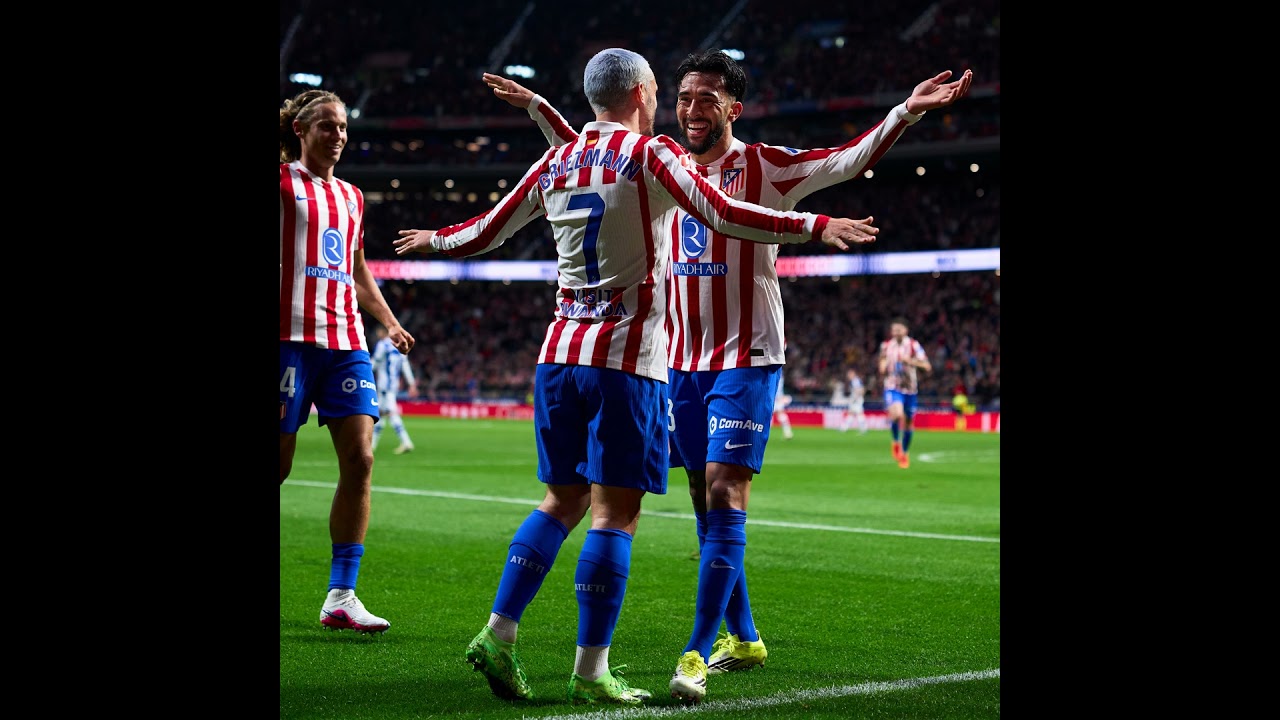 Los goles de Carrusel | Los goles del Atlético de Madrid 3-2 Real Sociedad | Victoria gracias a N...