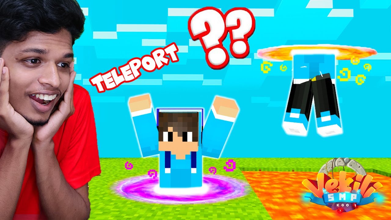 VEKILI SMP  : WE MADE *  TELEPORT  * MACHINE !!! Malayalam |