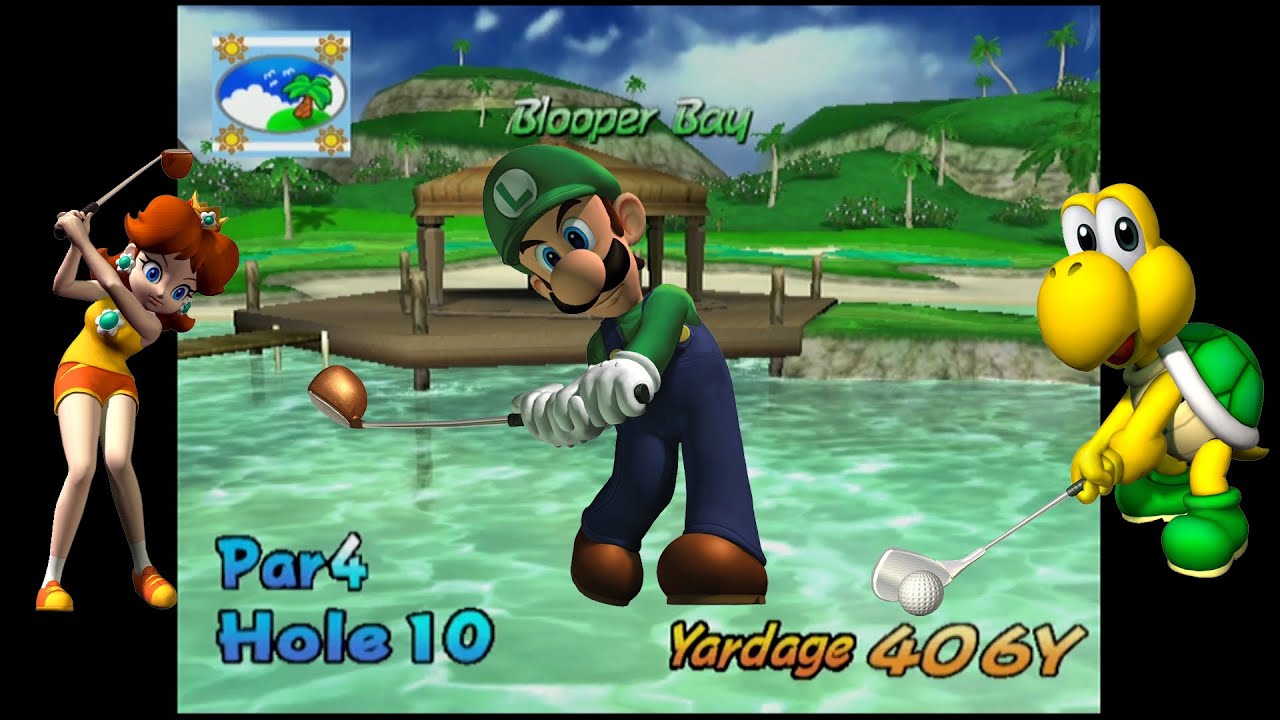 Mario Golf: Toadstool Tour - Blooper Bay (Back 9)
