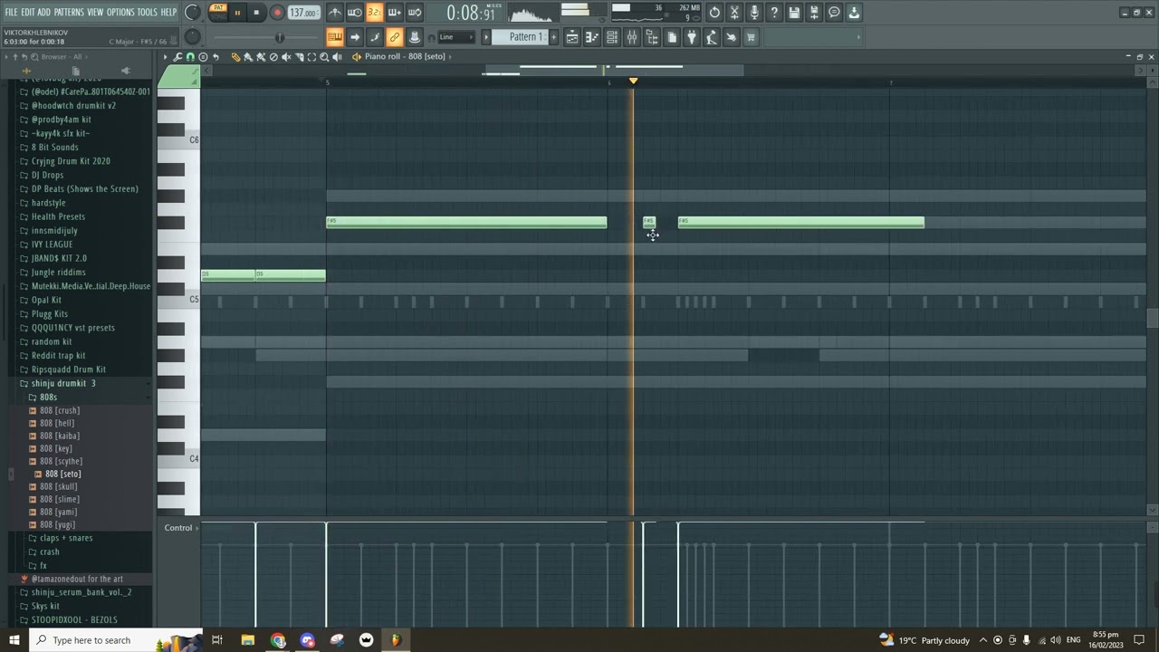 making a yhapojj plug type beat