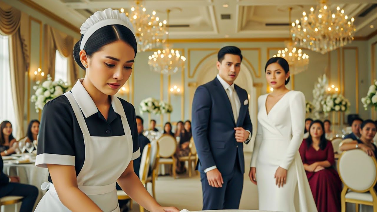 Milyonaryo, Nagulat Nang Makitang Janitress ang Buntis Niyang Ex sa Sarili Niyang Kasal!