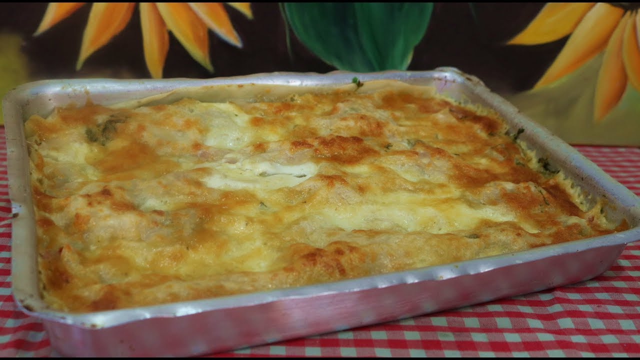 PASTELÃO RECHEADO DE FORNO COMO VOCÊ NUNCA VIU!