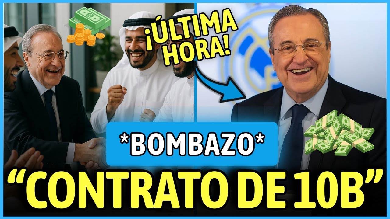 💣¡BOMBAZO! Florentino CIERRA un acuerdo MILLONARIO que REVOLUCIONA el futuro del Real Madrid 😱