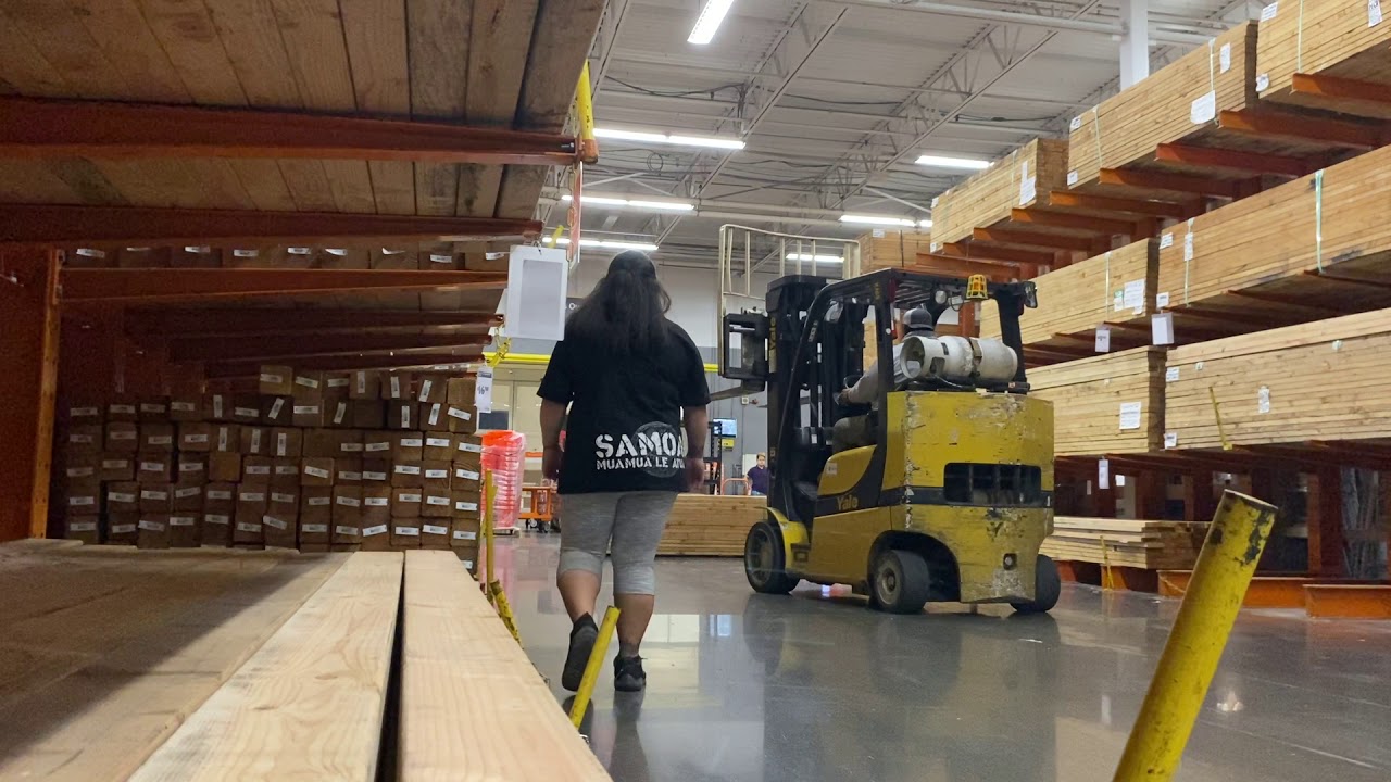 Home Depot lumber