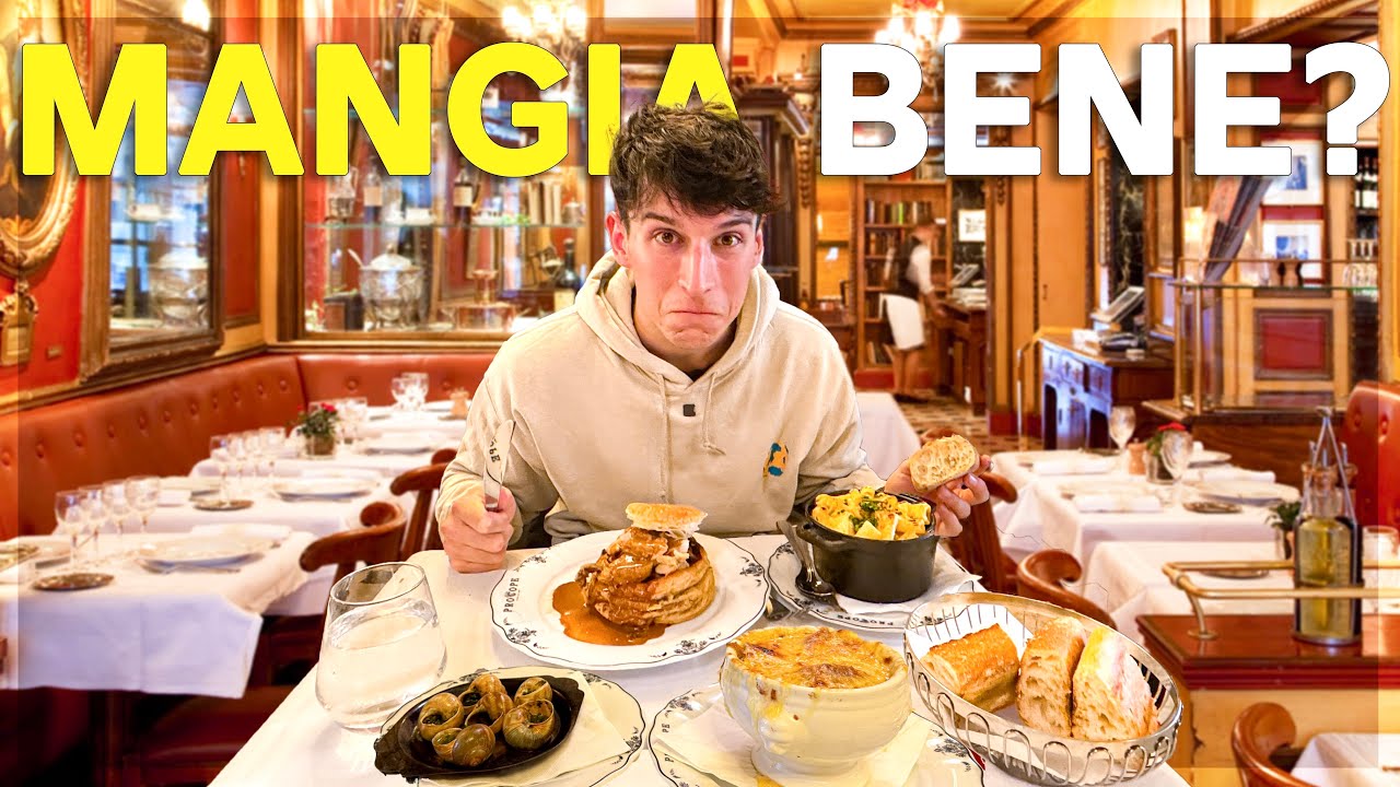 Come si MANGIA nel ristorante PIU' VECCHIO di PARIGI?