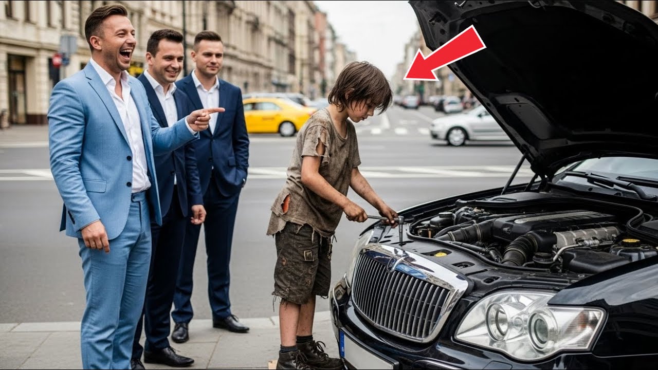 „MOGĘ TO NAPRAWIĆ” — MILIONER SIĘ ZAŚMIAŁ… ALE DZIECKO ZROBIŁO TO, CO NIEMOŻLIWE